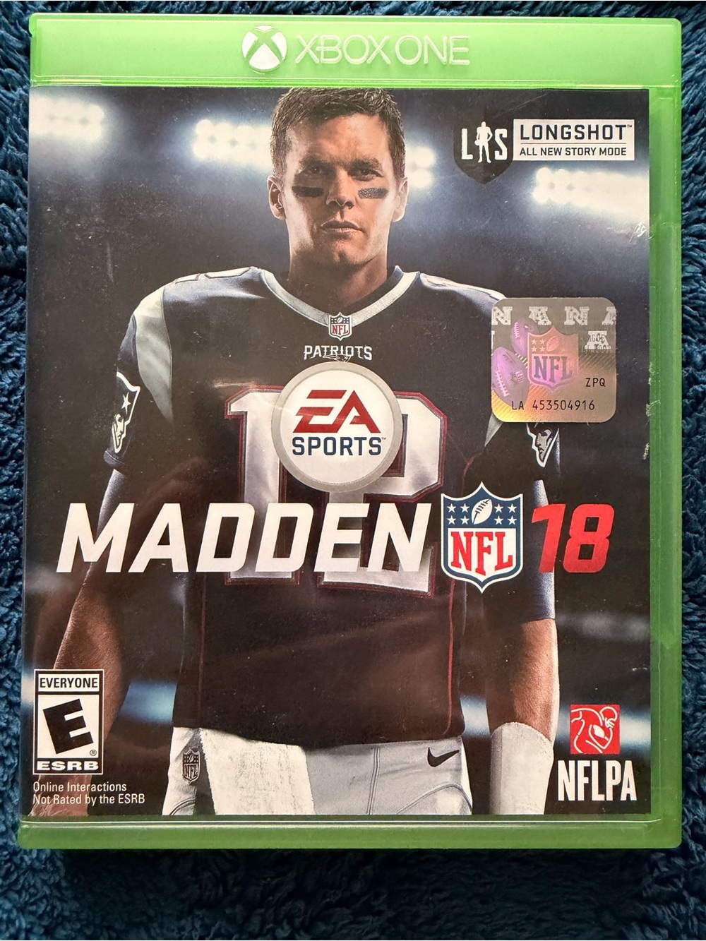 Microsoft Xbox One Madden NFL 18 - Green Case with Black Cover Art
